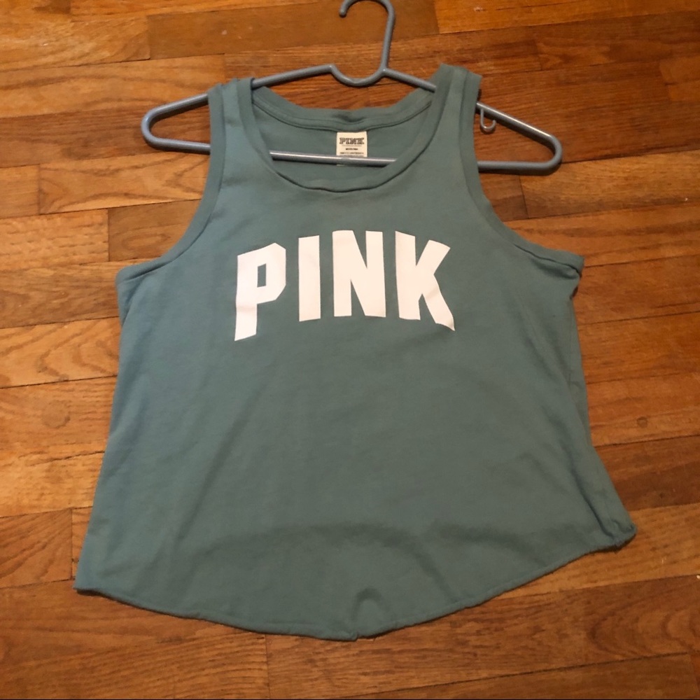 Pink Cropped Tank